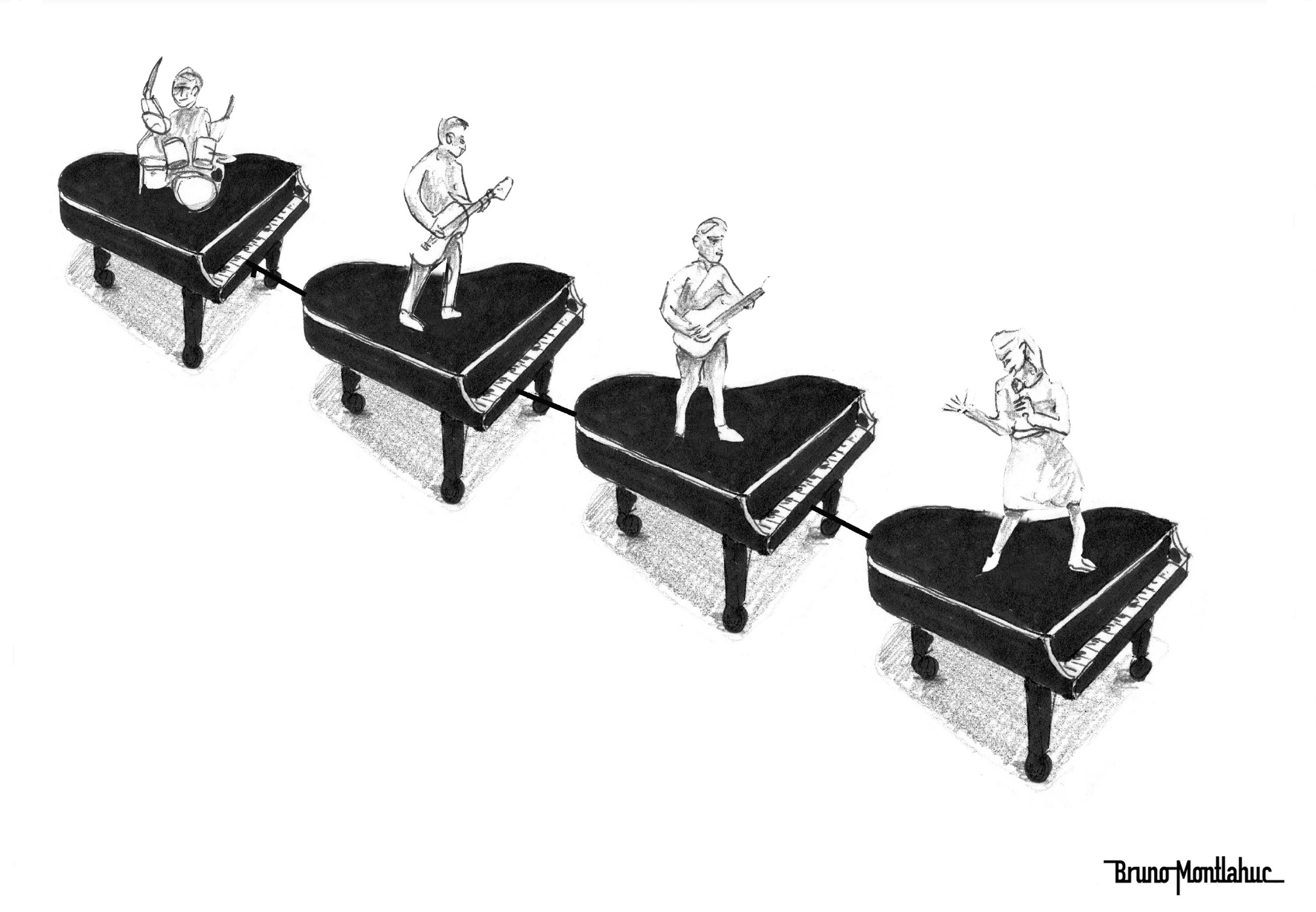Garlaban Paf - éléments de scéno © Bruno Montlahuc