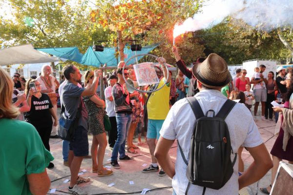 Résistance poétique pour en voir de toutes les couleurs, L’Estaque 2019 © Alain Espinar